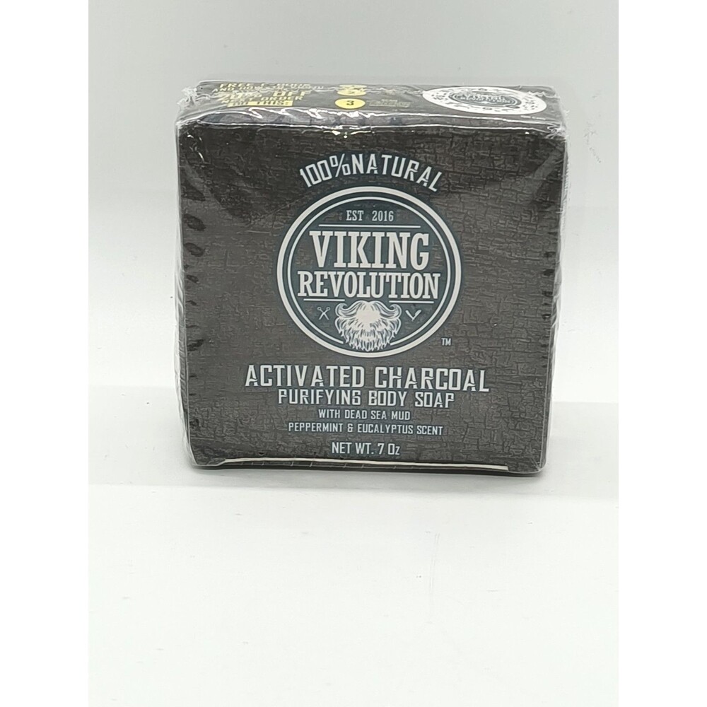 Viking Revolution Activated Soap for Men w/Dead Sea Mud, Body